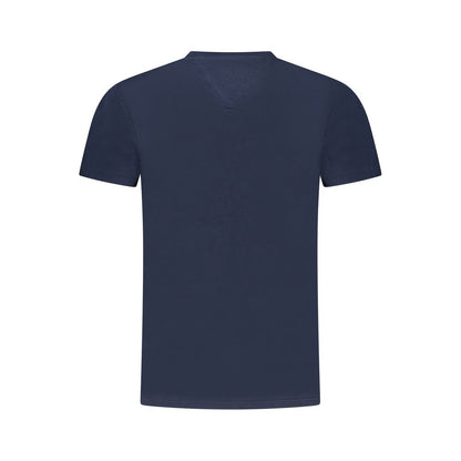 Tommy Hilfiger T-Shirt aus blauer Baumwolle für Frauen