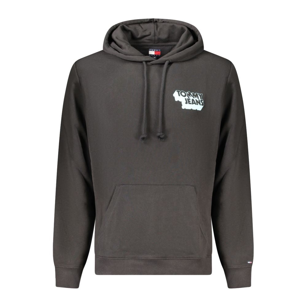 Tommy Hilfiger Men's Black Cotton Sweater