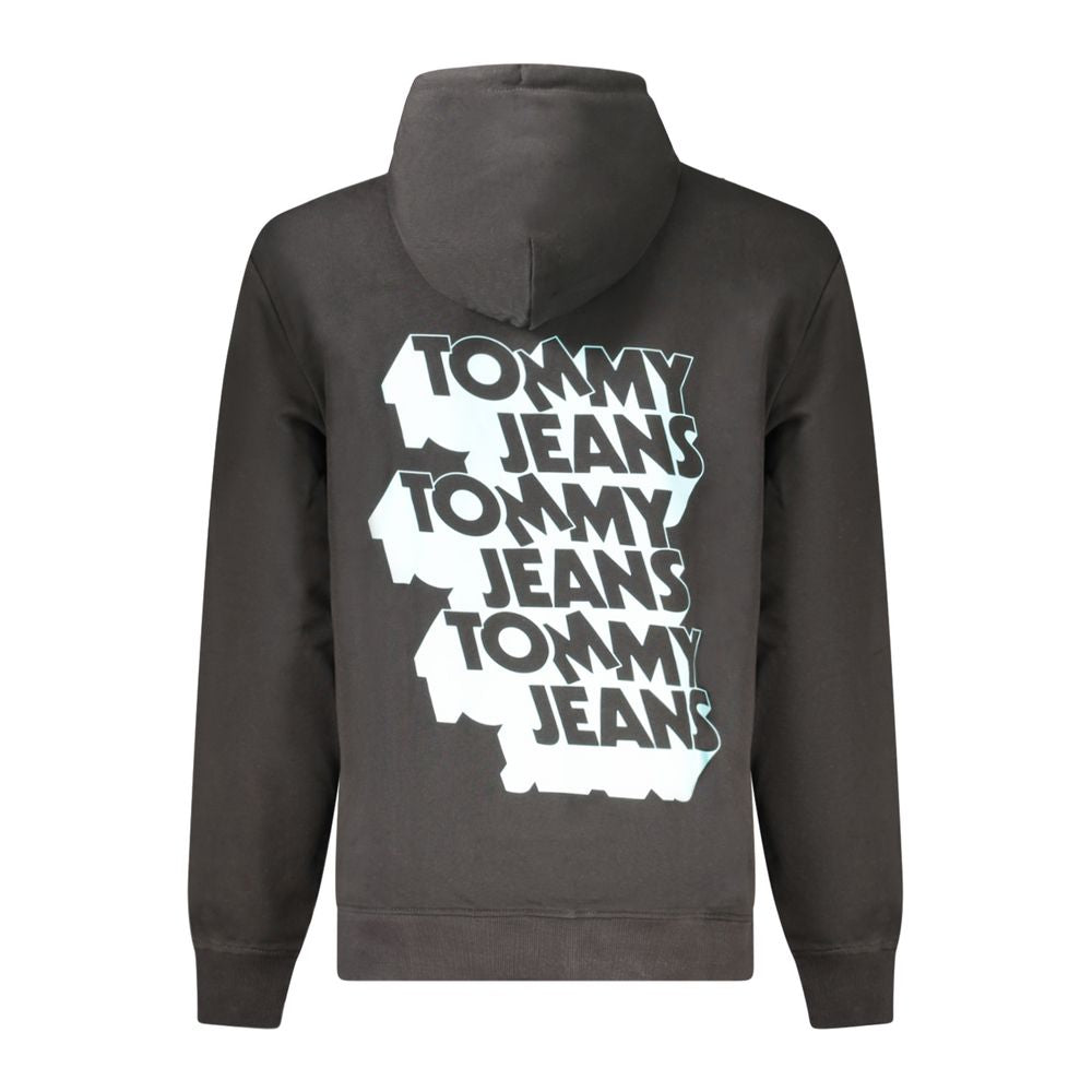 Tommy Hilfiger Men's Black Cotton Sweater