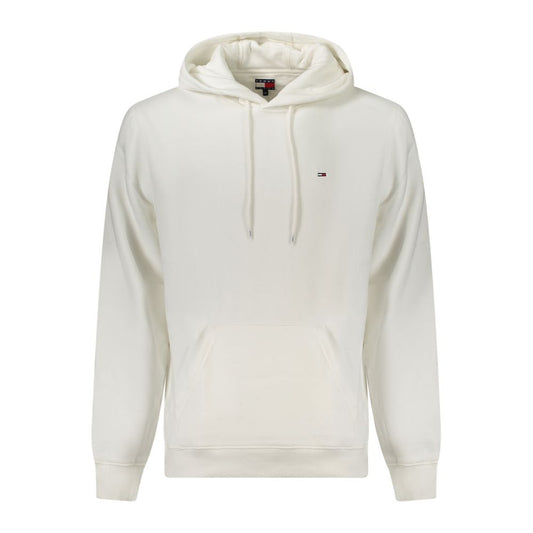 Tommy Hilfiger Weißer Baumwollpullover für Männer