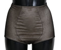 Dolce & Gabbana Unterhose Unterwäsche Beige mit schwarzem Netz
