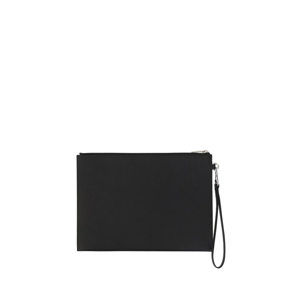 Saint Laurent Schwarze Kalbsleder Bos Taurus Sonstige Accessoires