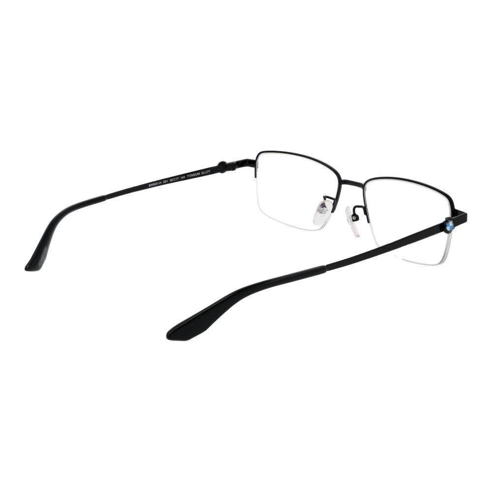BMW Brille aus schwarzem Titan (Fassung)