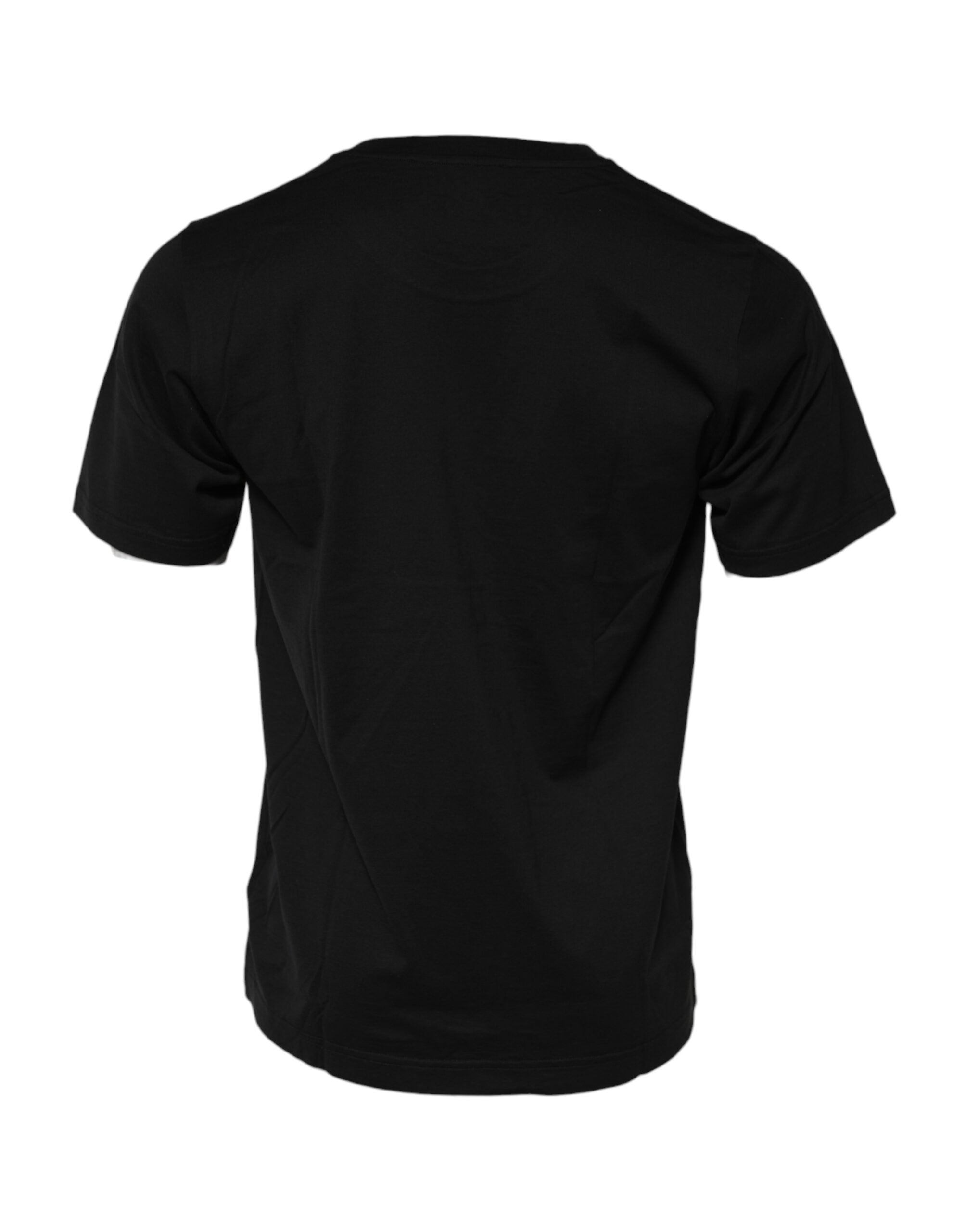 Dolce & Gabbana Black DG Royals Cotton Crewneck T-Shirt