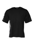 Dolce & Gabbana Schwarzes Logo Print Baumwolle Männer T-Shirt mit Rundhalsausschnitt