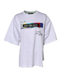 Dolce & Gabbana White Cotton Short Sleeve Printed T-Shirt