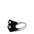 Off-White Black Cotton Face Mask