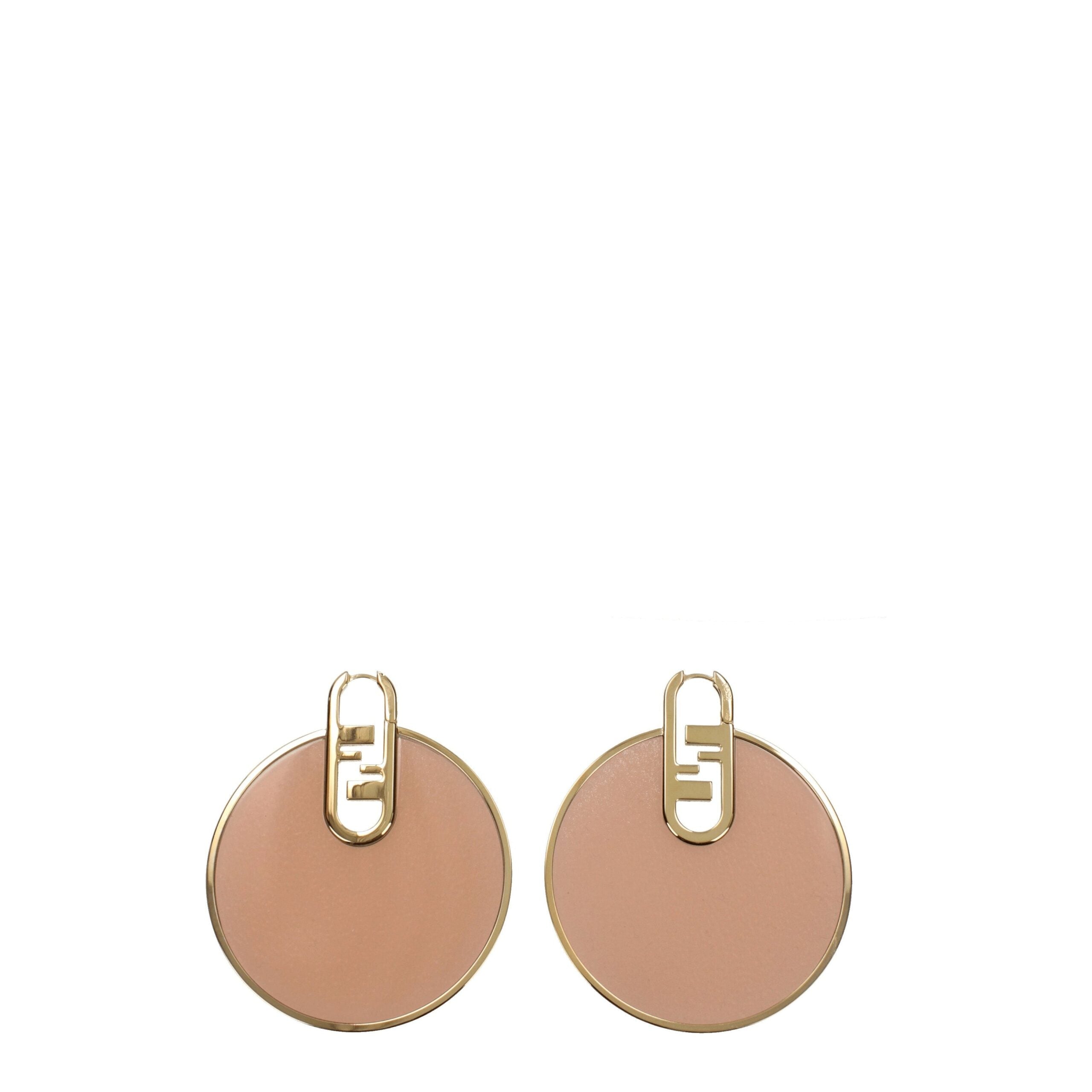 Fendi Pink Plexiglas Earrings