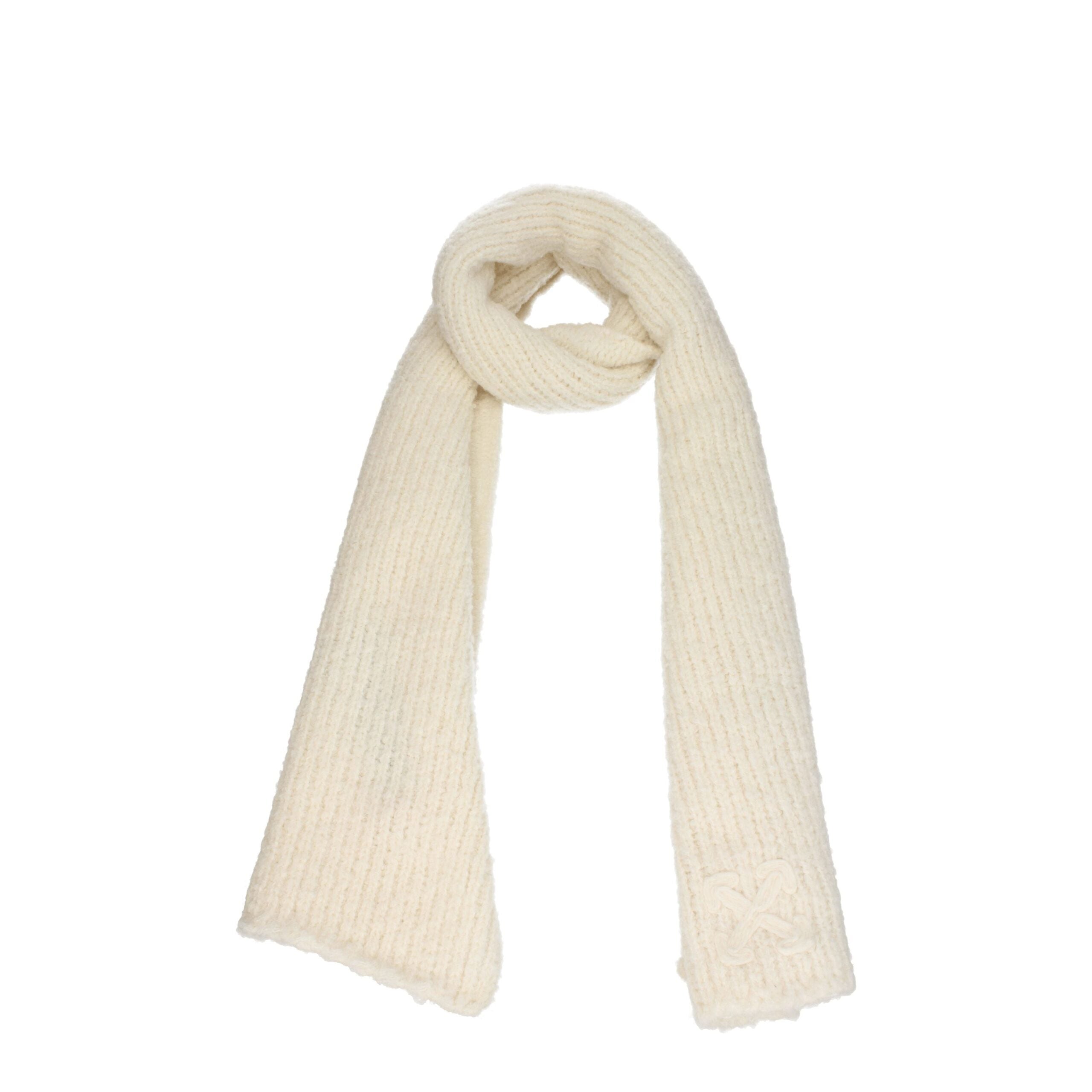 Off-White Beiger Wollschal