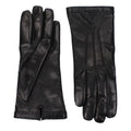 Prada Schwarze Lederhandschuhe