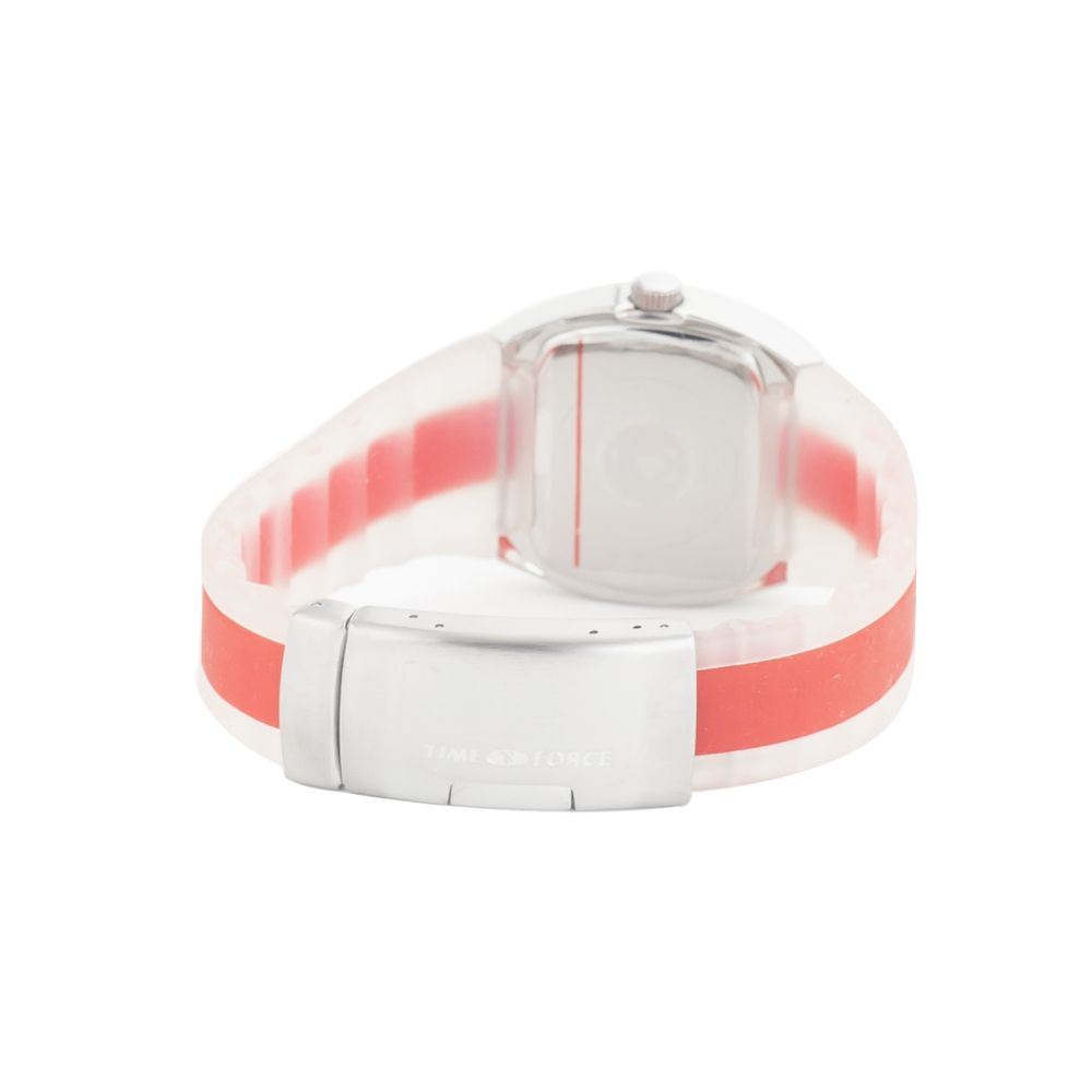 Time Force Red Rubber Sports Watch