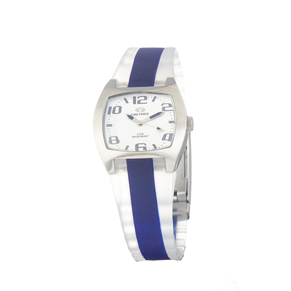 Time Force Blue Rubber Sports Watch