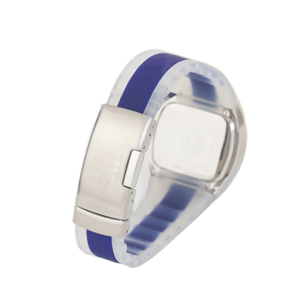 Time Force Blue Rubber Sports Watch