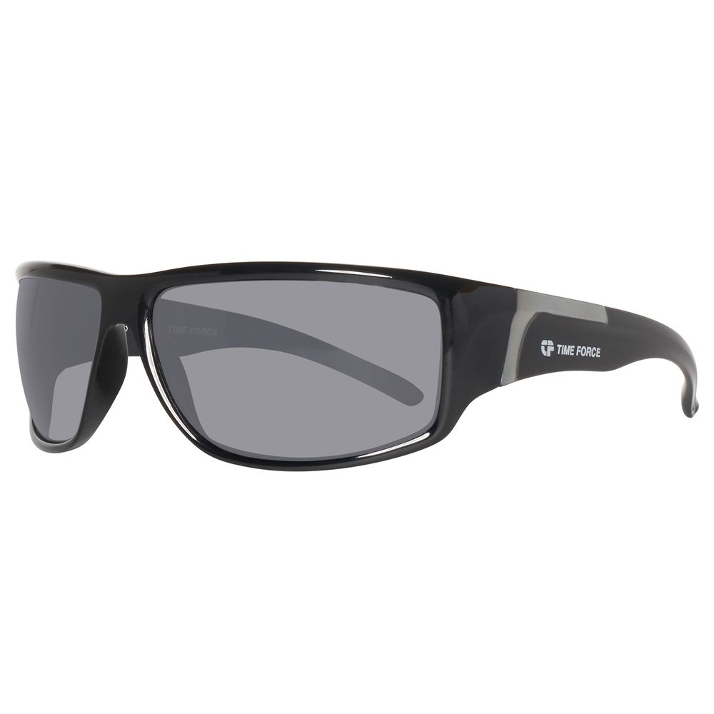Time Force Schwarze Sonnenbrille aus Kunststoff