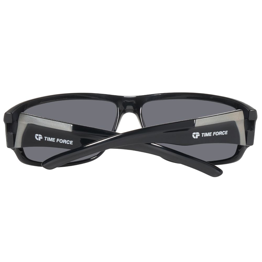 Time Force Schwarze Sonnenbrille aus Kunststoff