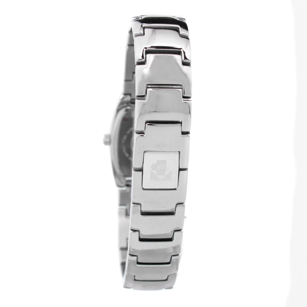 Time Force Silberne Edelstahl-Dresswatch