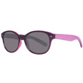 Benetton Lila Sonnenbrille aus injected Material