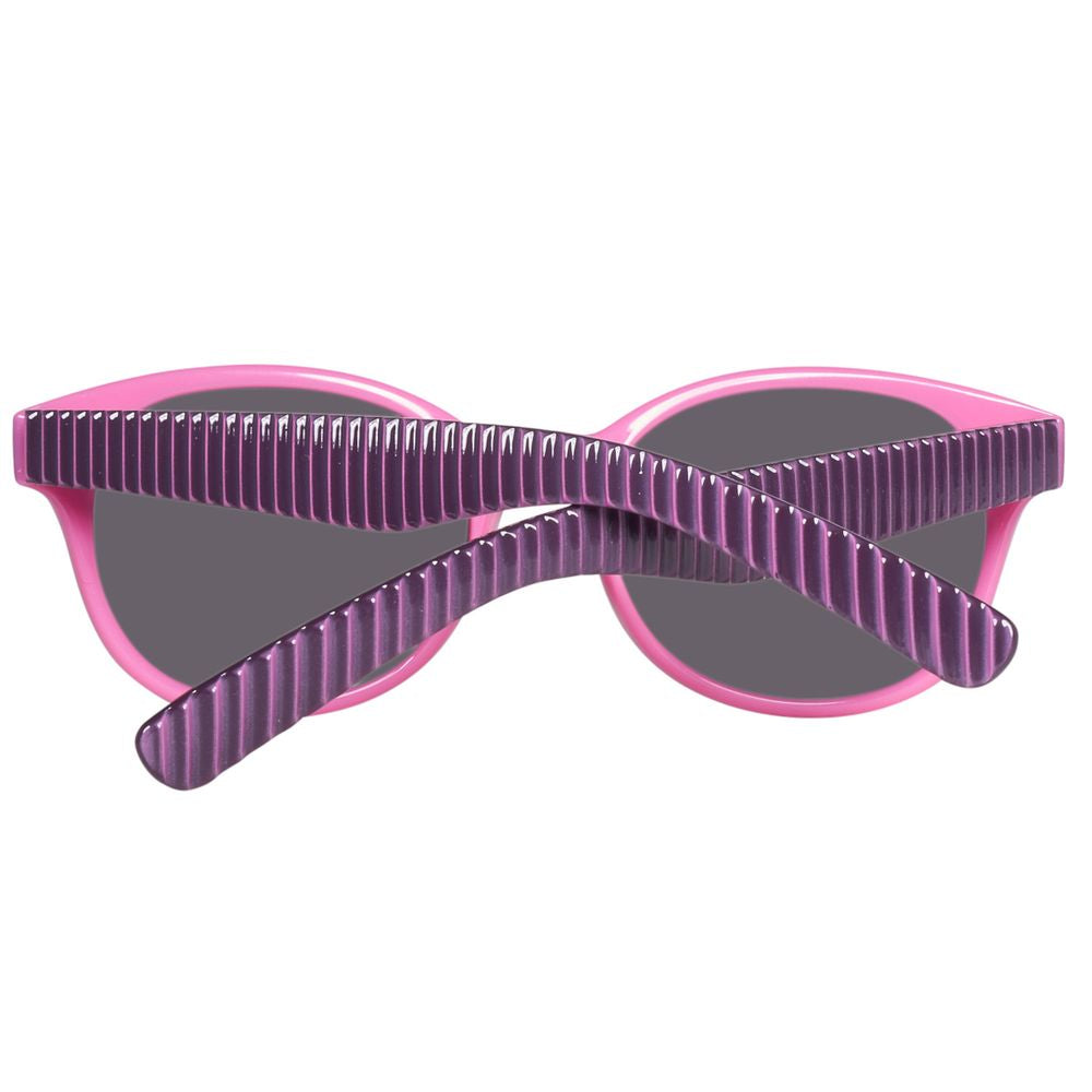 Benetton Lila Sonnenbrille aus injected Material