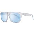 Benetton Sonnenbrille mit blauen Einsätzen