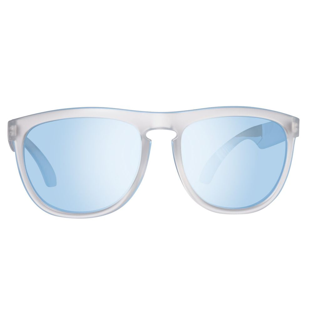 Benetton Sonnenbrille mit blauen Einsätzen