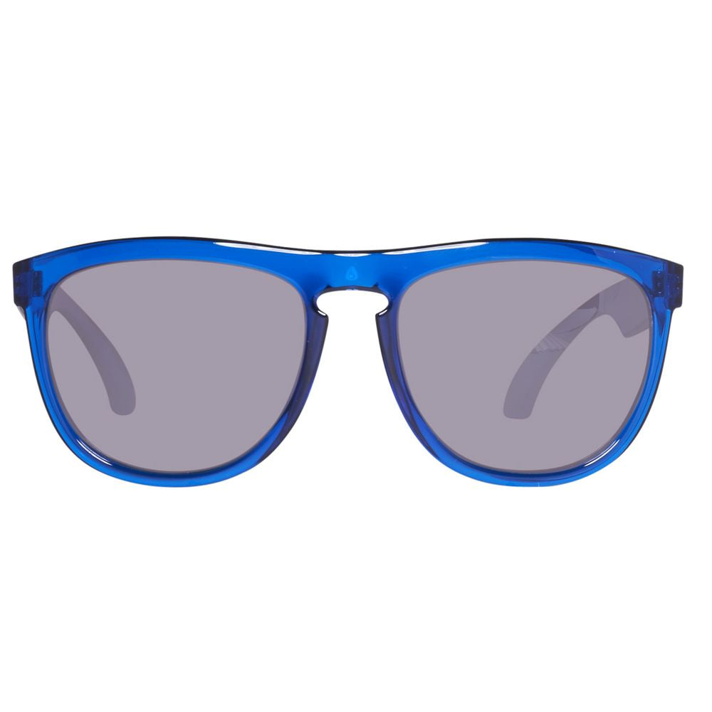 Benetton Sonnenbrille mit blauen Einsätzen