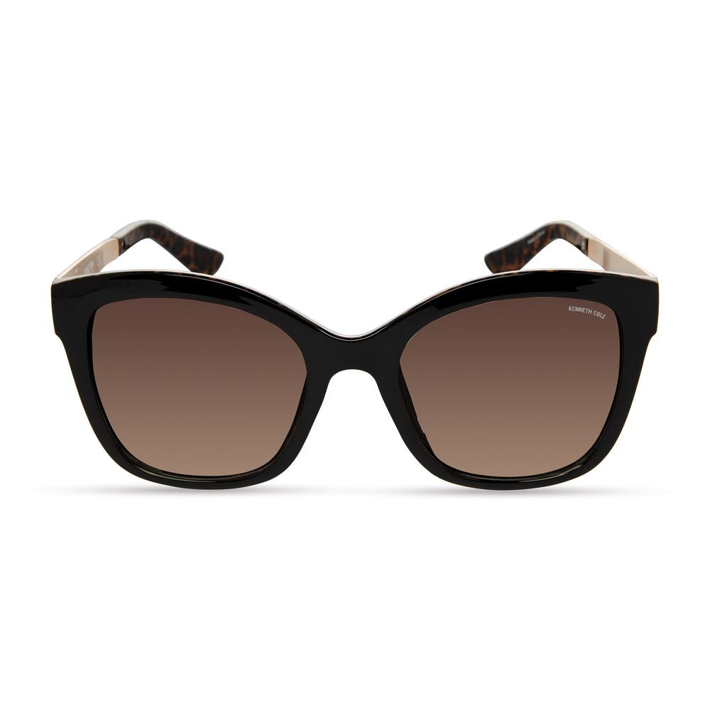 Kenneth Cole Schwarze Sonnenbrille aus injected Material