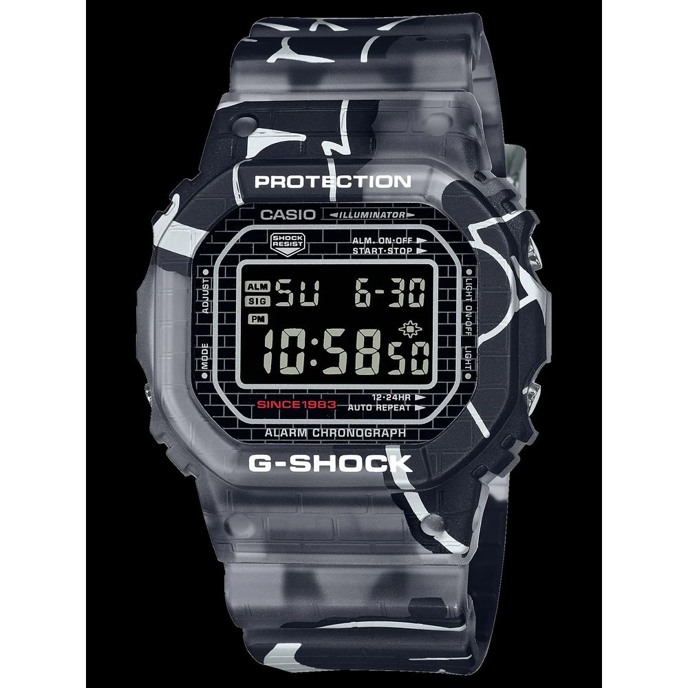 Casio Digitale Uhr aus grauer Harz