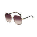 Kenneth Cole Sonnenbrille aus Goldmetall