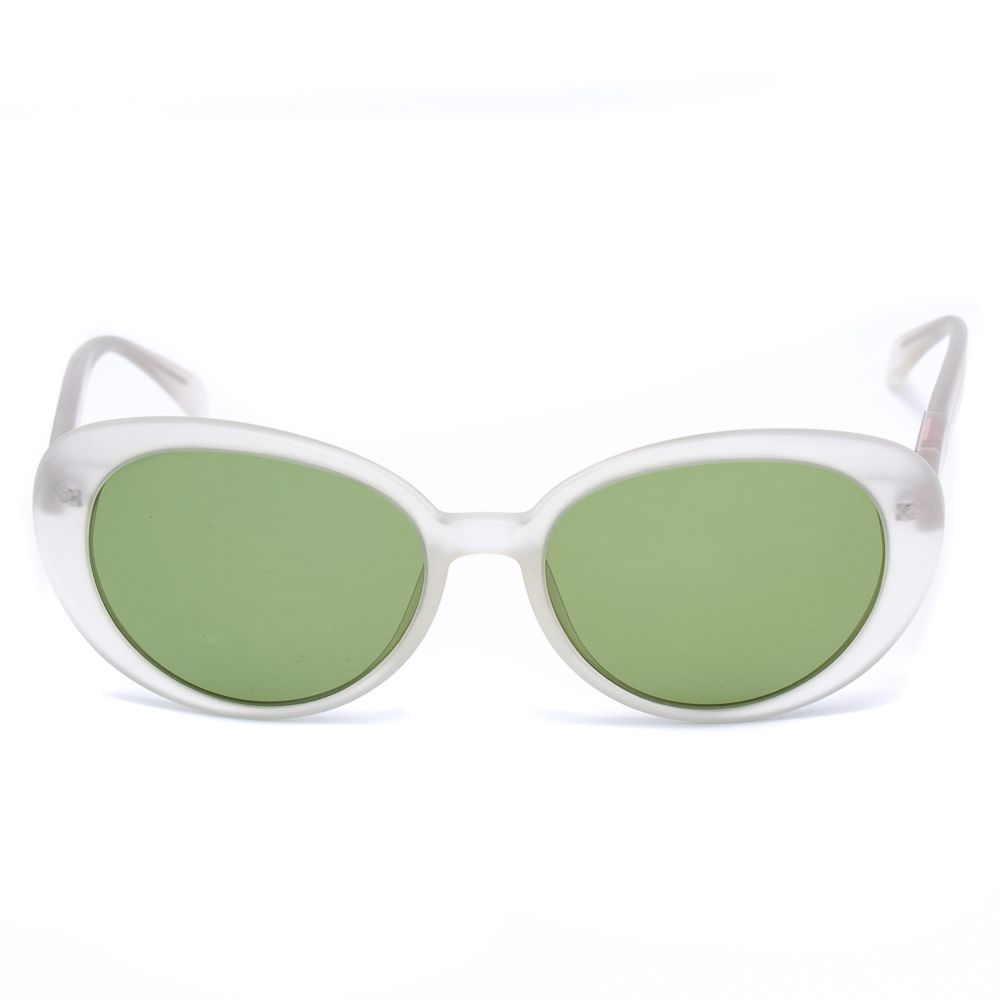 Italia Independent Weiße Acetat-Sonnenbrille