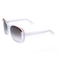 Italia Independent Weiße Sonnenbrille aus Acetat
