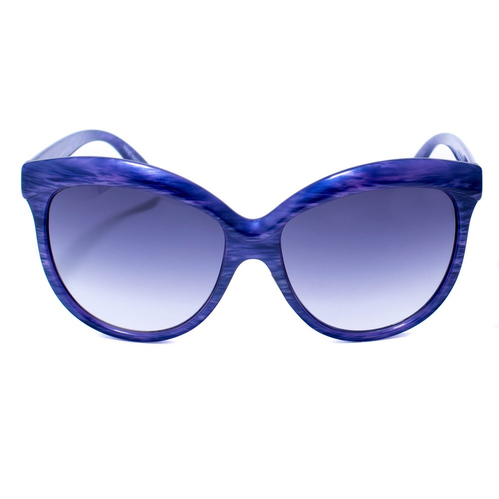 Italia Independent Blaue Sonnenbrille aus Acetat
