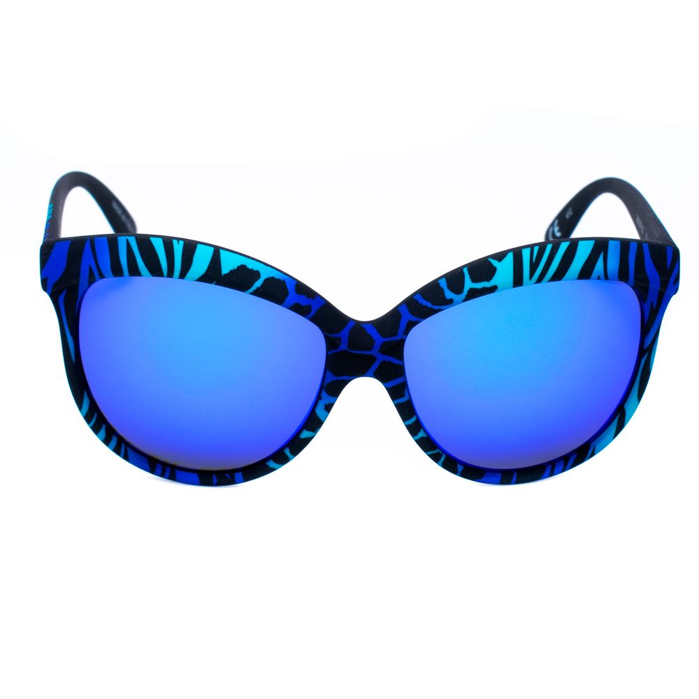 Italia Independent Blaue Sonnenbrille aus Acetat