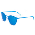 Italia Independent Blaue Metall-Sonnenbrille