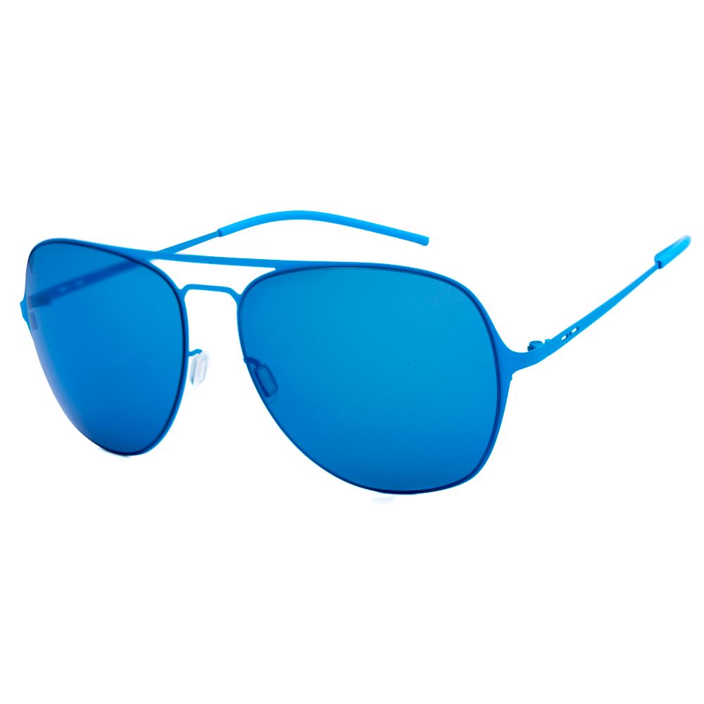 Italia Independent Blaue Sonnenbrille aus Metall