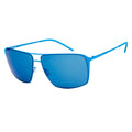 Italia Independent Blaue Sonnenbrille aus Metall