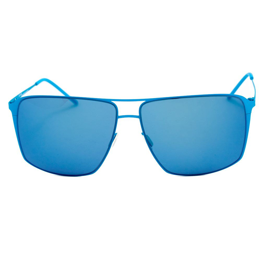 Italia Independent Blaue Sonnenbrille aus Metall