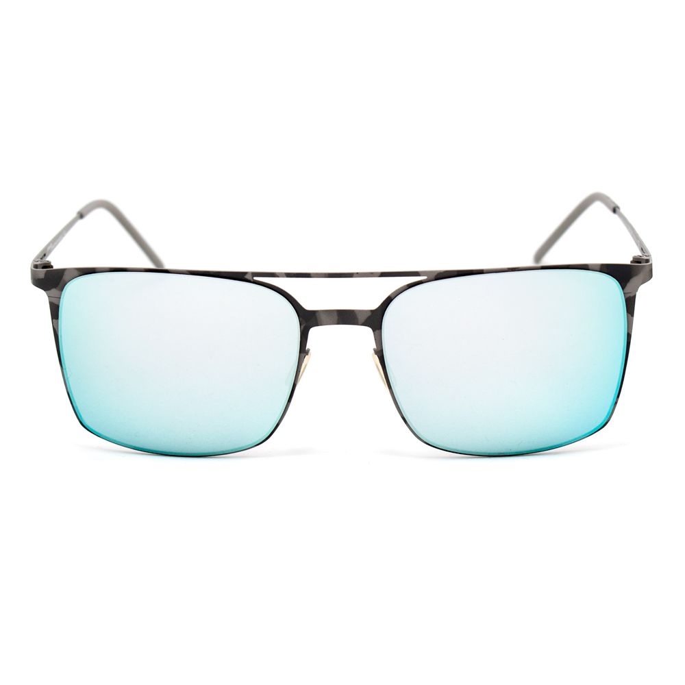 Italia Independent Graue Sonnenbrille aus Metall