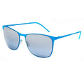 Italia Independent Blaue Metall-Sonnenbrille