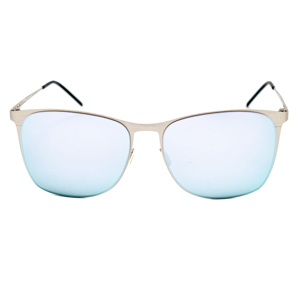 Italia Independent Graue Metall-Sonnenbrille