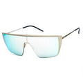 Italia Independent Silberne Metall-Sonnenbrille