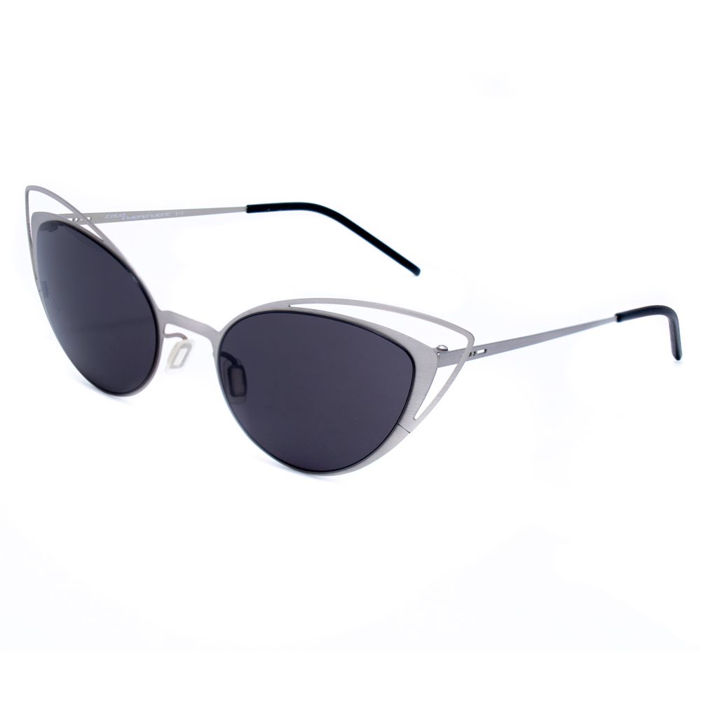 Italia Independent Sonnenbrille aus silbernem Metall