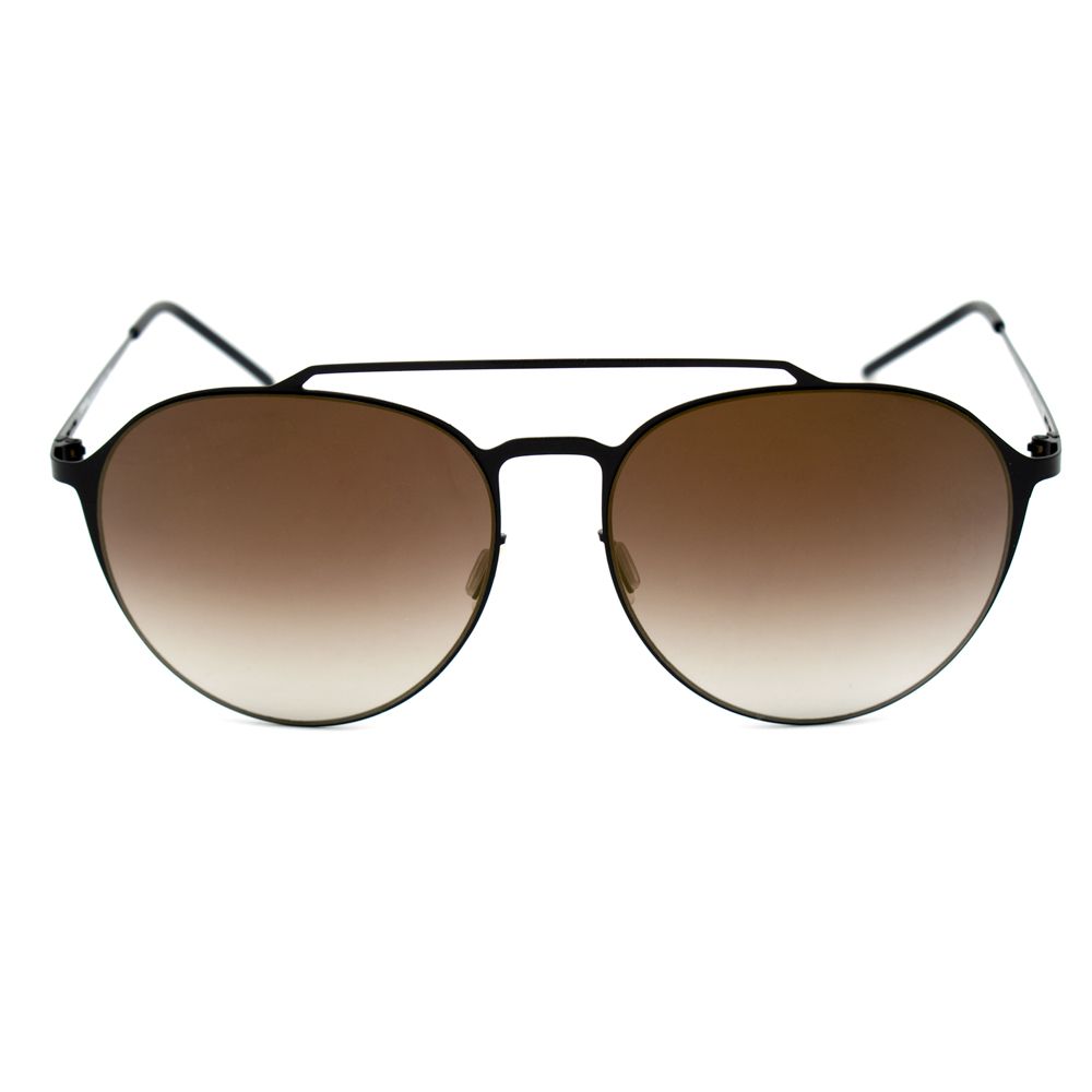 Italia Independent Schwarze Metall-Sonnenbrille