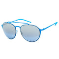 Italia Independent Blaue Metall-Sonnenbrille