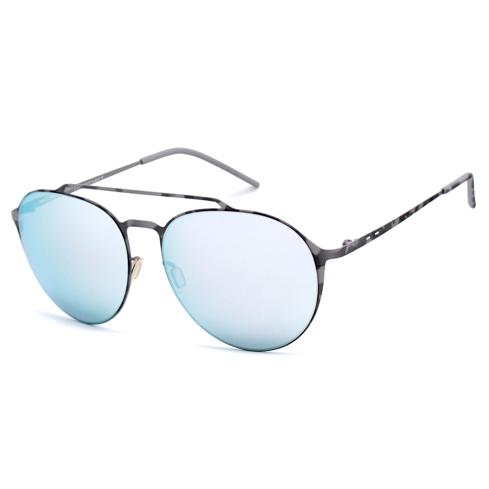 Italia Independent Graue Sonnenbrille aus Metall