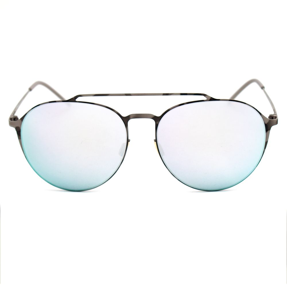 Italia Independent Graue Sonnenbrille aus Metall