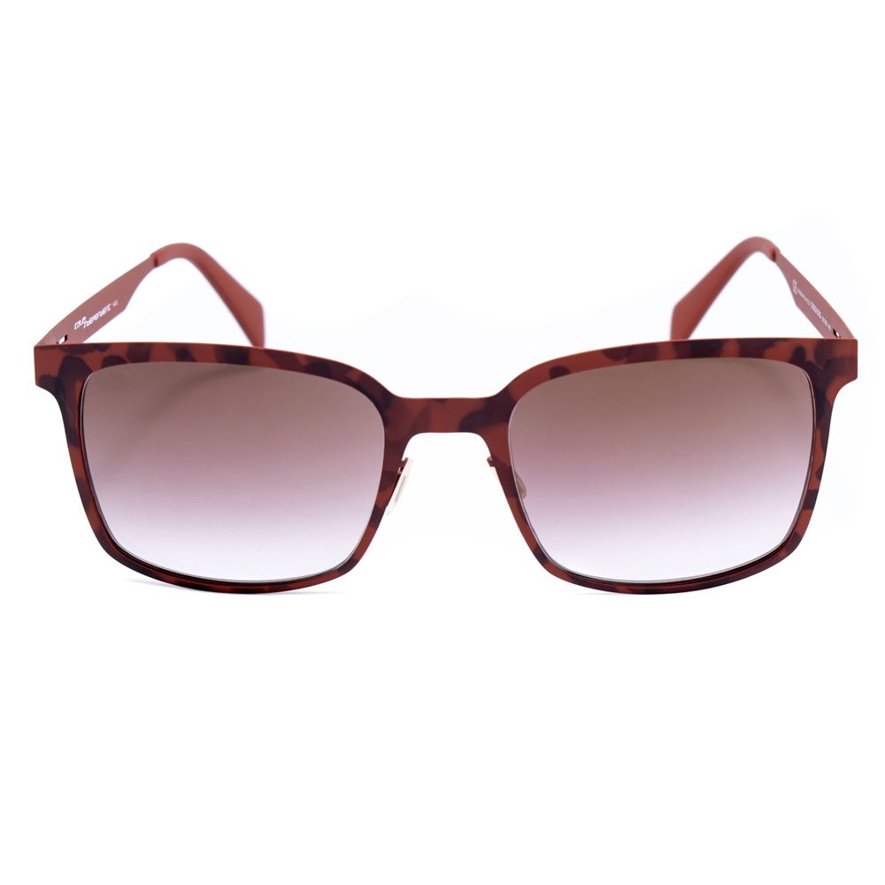 Italia Independent Braune Sonnenbrille aus Metall