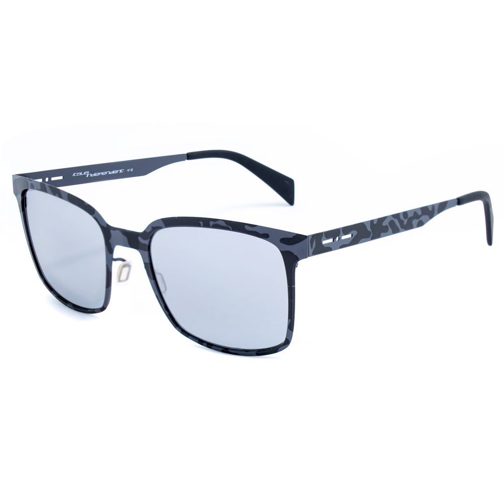 Italia Independent Graue Sonnenbrille aus Metall