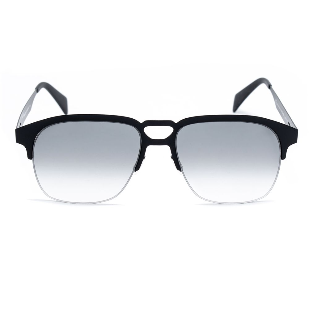 Italia Independent Schwarze Sonnenbrille aus Metall