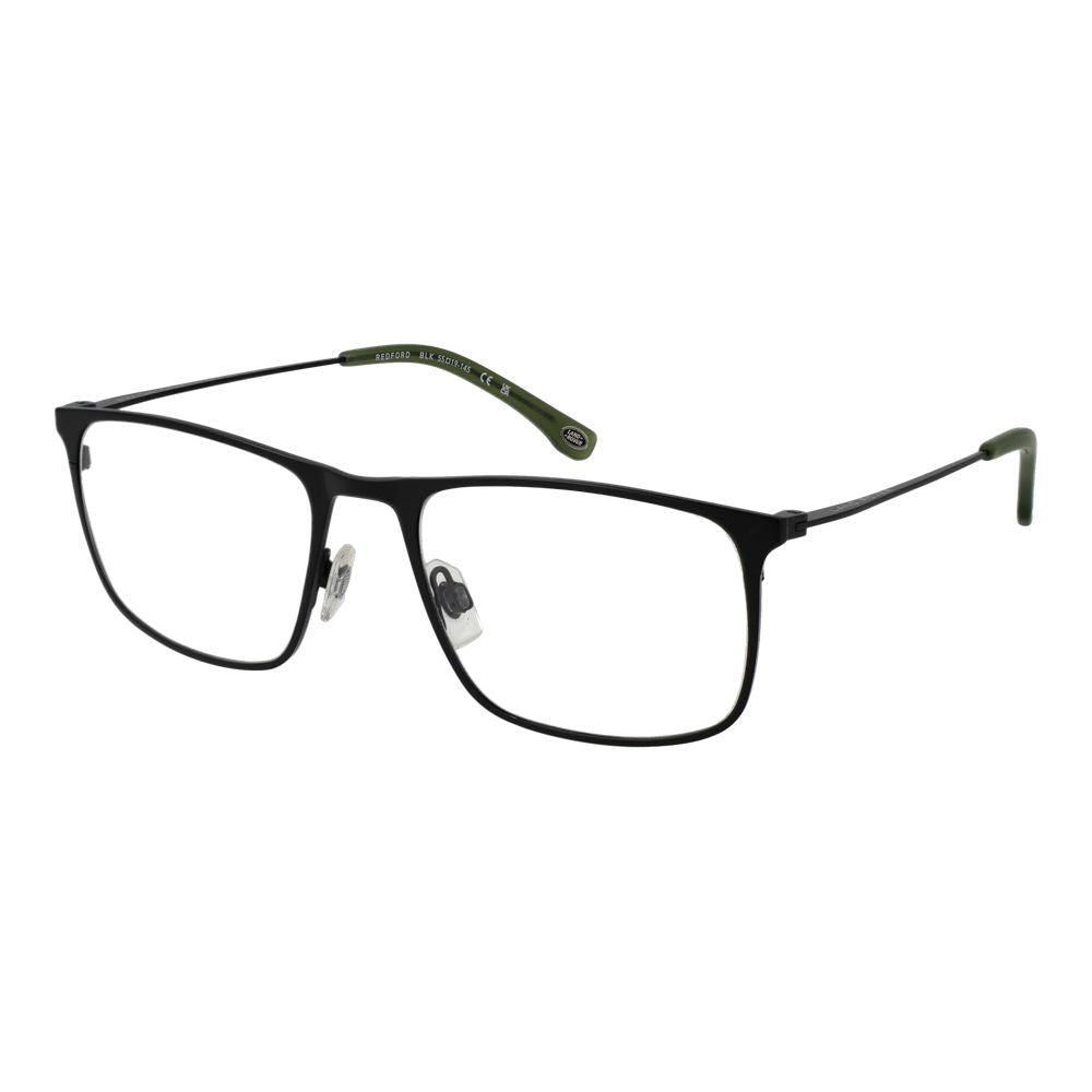 Land Rover Schwarze Edelstahlbrille (Gestell)