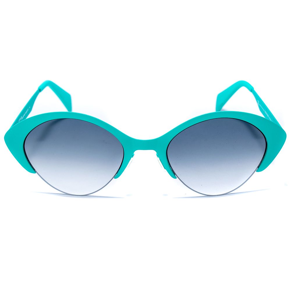 Italia Independent Grüne Metall-Sonnenbrille